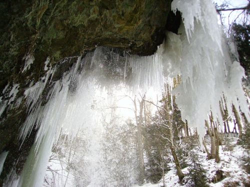 Varveklių, Ledas, Sušaldyta, Žiema