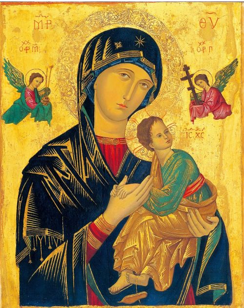 Nuolatinės Pagalbos Motina, Piktograma, Madonna, Šventas, Byzantine