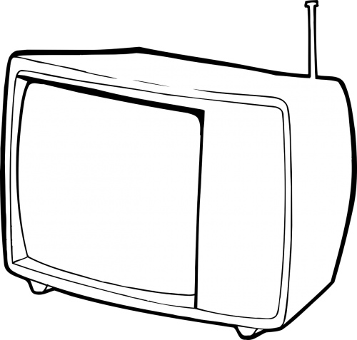 Piktograma, Televizija, Tv, Nemokama Vektorinė Grafika