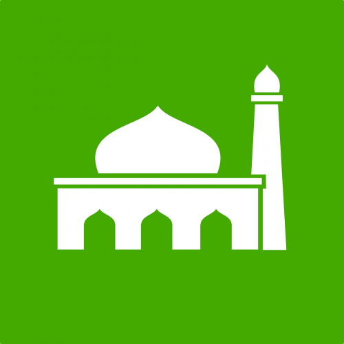 Piktograma, Islamas, Musulmonas, Mečetė, Musulmonas, Nemokama Vektorinė Grafika