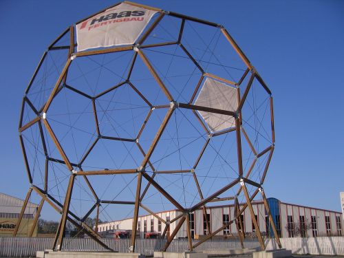 Icosahedron, Daugiasluoksnis, Erdvės Geometrija, Geometrija, Mediena, Großwilfersdorf, Statyba, Poligonas, Švelnus