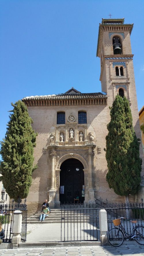 Iglesia De San Gil Y Santa Ana, Bažnyčia, Granada, Saint Anna, Saint Giles, Andalūzija