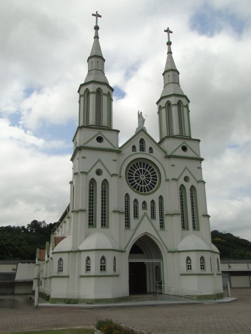 Bažnyčia,  Apiúna,  Santa & Nbsp,  Catarina,  Brazilija,  Bažnyčia