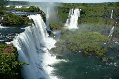 Iguazu, Brazilija, Wass, Gamtos Jėga, Iguazú Kriokliai, Krioklys, Upė, Gamta, Vanduo, Įspūdingas, Įvedimas