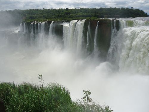 Iguazu, Krioklys, Kritimo, Kraštovaizdis, Brazilija
