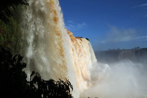 Iguazu Patenka, Kriokliai, Brazilas, Vanduo, Į Pietus, Amerikietis, Kraštovaizdis, Unesco, Cataratas, Turistinis, Peizažas, Lauke, Orientyras