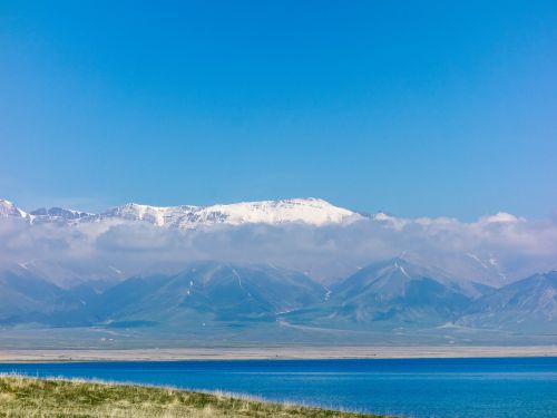 Xinjiang, Sailimo Ežeras, Pakeliui, Sniego Kalnas