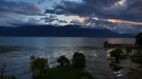 Yunnan Provincijoje, Dali, Cangshan, Erhai Ežeras