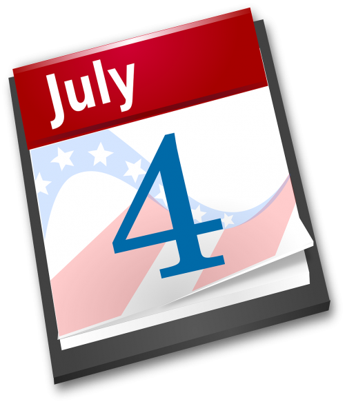 Nepriklausomybės Diena, Usa, Amerikietis, Kalendorius, Įvykis, Šventė, Sezoninis, Nacionalinis, Tauta, Nemokama Vektorinė Grafika