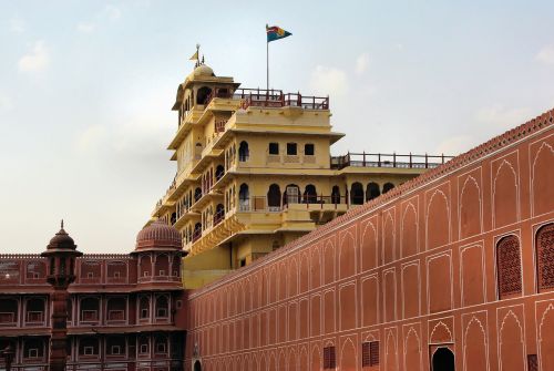 Indija, Rajasthan, Jaipur, Rūmai, Maharajah, Architektūra