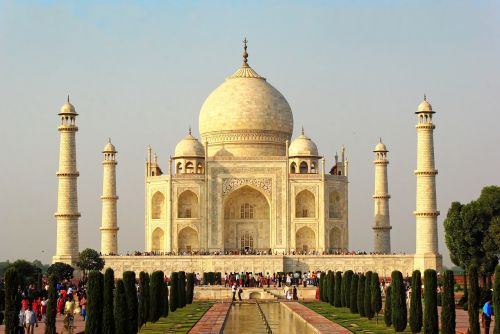 Indija, Agra, Taj Mahal, Kapas, Religija, Pastatas, Marmuras, Paminklas, Alėja