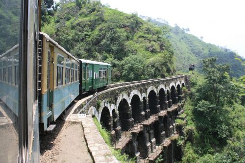 Indija, Shimla, Kalka, Geležinkelis, Traukinys, Unesco, Važiuoti Traukiniu