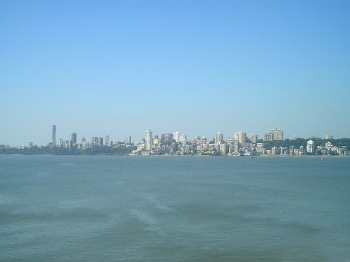 Indija, Mumbajus, Bombėjaus, Miestas, Panorama