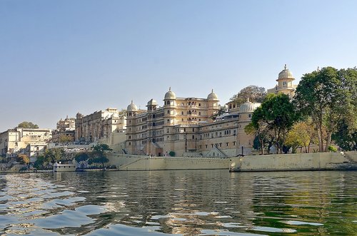 Indija,  Udaipur,  Miesto Rūmai,  Lake Pichola,  Statyba,  Lankytinos Vietos