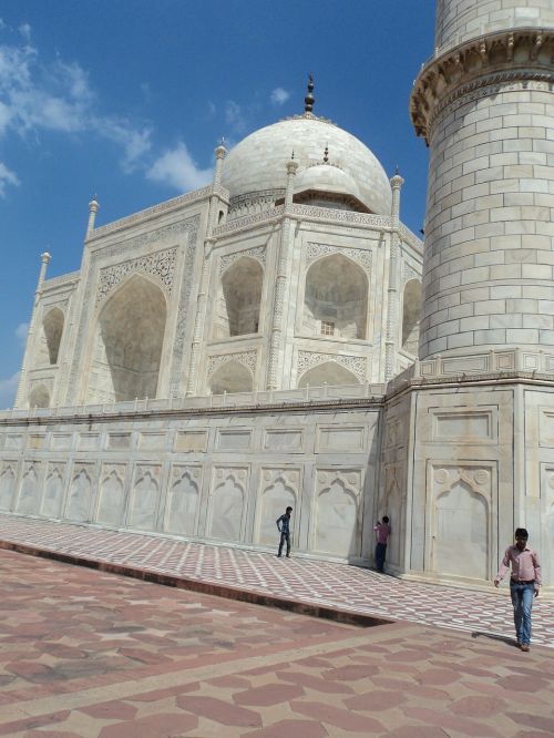 Indija, Taj Mahal, Architektūra, Gražus, Papuošalai, Paminklas, Taj Mahal, Musulmonas, Fasadas