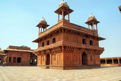 Indija, Rajasthan, Fatehpur Sikri, Rūmai, Architektūra, Skulptūra