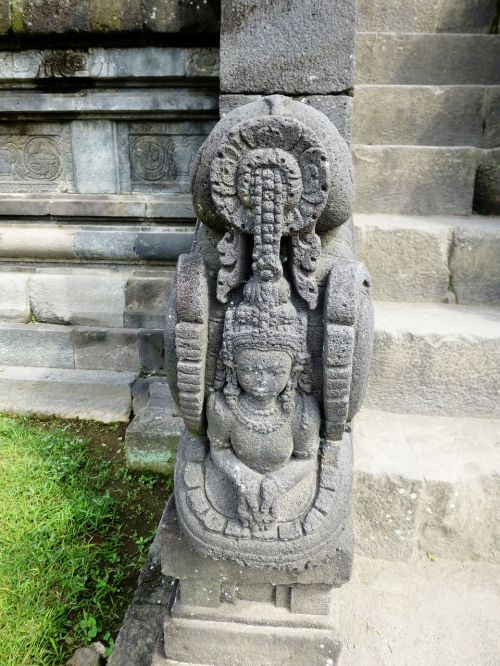 Indonezija, Java, Šventykla Prambanan, Vaizdas