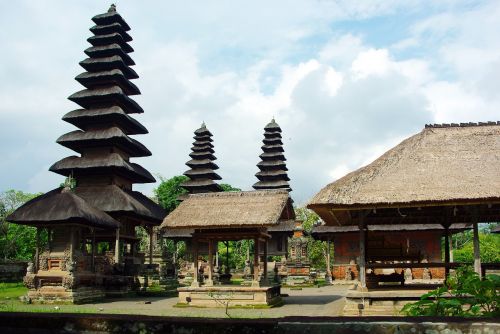 Indonezija, Bali, Šventykla, Mengwi, Pura Taman Ayung, Šventas, Religija, Šventykla, Malda