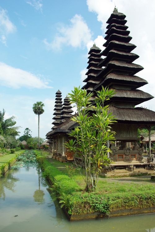 Indonezija, Bali, Šventykla, Mengwi, Pura Taman Ayung, Šventas, Religija, Šventykla, Malda