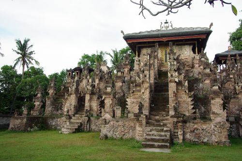 Indonezija, Bali, Šventykla, Budistinis, Šventas, Malda, Architektūra, Statulos