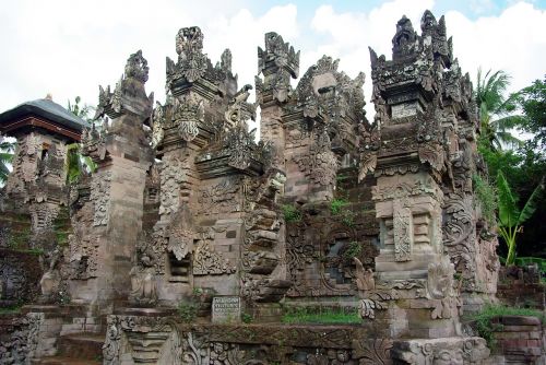 Indonezija, Bali, Šventykla, Budistinis, Šventas, Malda, Architektūra, Statulos