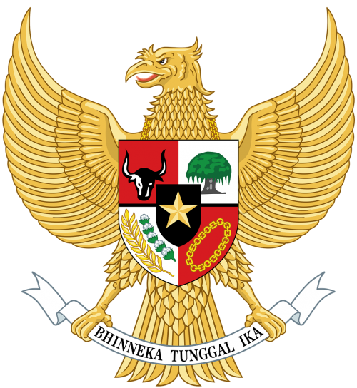 Indonezija, Nacionalinis, Emblemos, Garuda Pancasila, Garuda, Emblema