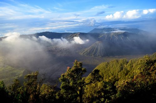 Indonezija, Vulkanas, Gamta, Kraštovaizdis