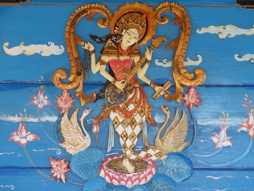 Indonezija, Java, Bali, Hindu, Hinduizmas, Mėlynas