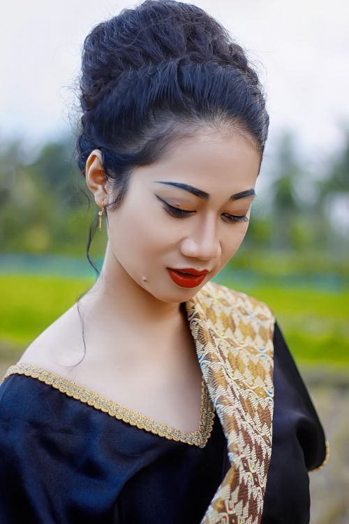 Indonezija, Lombok, Asija, Lauke, Moterys, Tradicinis