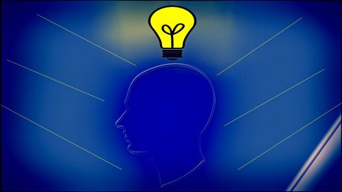 Inovacijos, Vyras, Lemputė, Idėja, Novatoriškas, Galvoti, Mintis, Mąstymas
