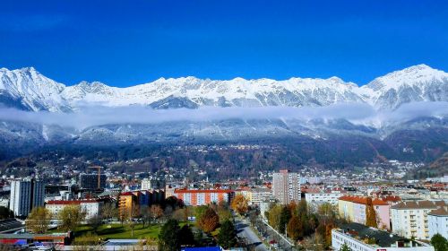 Innsbruck, Tyrol, Austria, Alpės, Kraštovaizdis