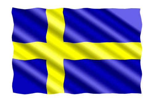 Tarptautinis, Vėliava, Švedija