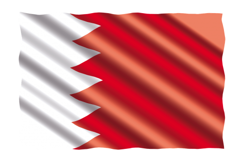 Tarptautinis, Vėliava, Bahrain