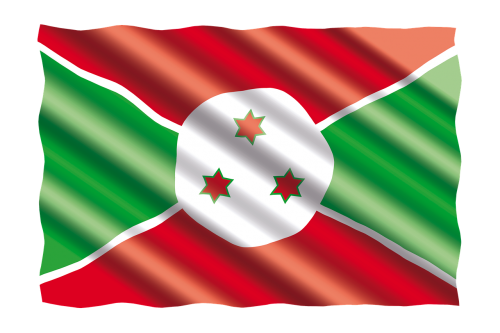 Tarptautinis, Vėliava, Burundis