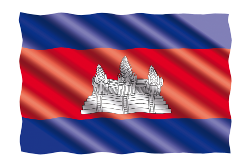 Tarptautinis, Vėliava, Kambodža