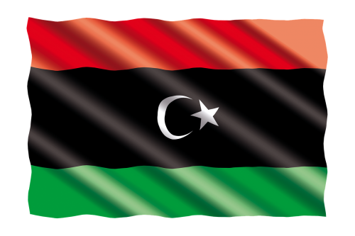 Tarptautinis, Vėliava, Libya