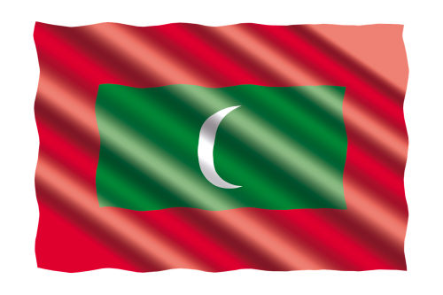 Tarptautinis, Vėliava, Maldyvai