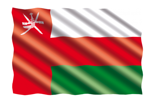 Tarptautinis, Vėliava, Oman