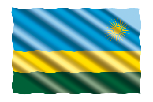 Tarptautinis, Vėliava, Ruanda