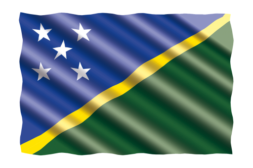 Tarptautinis, Vėliava, Salomono Salos