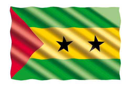 Tarptautinis, Vėliava, Sao-Tome-And-Principe