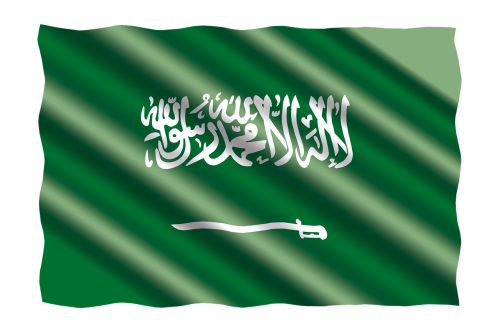 Tarptautinis, Vėliava, Saudo Arabija