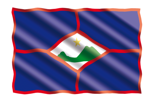Tarptautinis, Vėliava, Sint-Eustatius