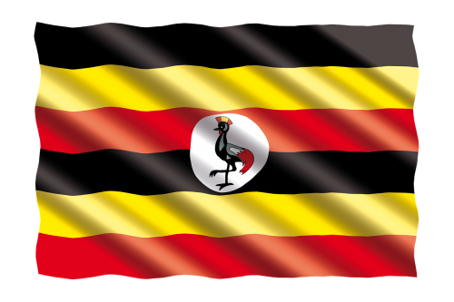 Tarptautinis, Vėliava, Uganda