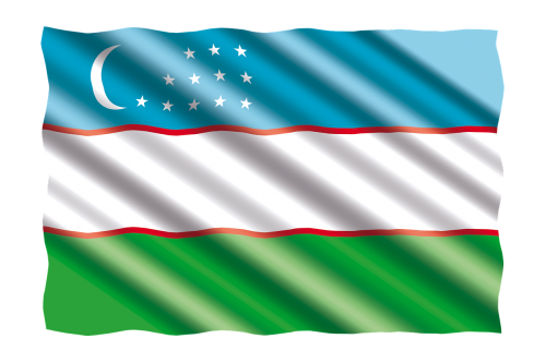 Tarptautinis, Vėliava, Uzbekistanas