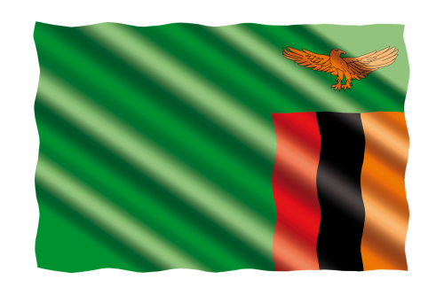 Tarptautinis, Vėliava, Zambija