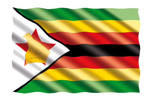 Tarptautinis, Vėliava, Zimbabvė