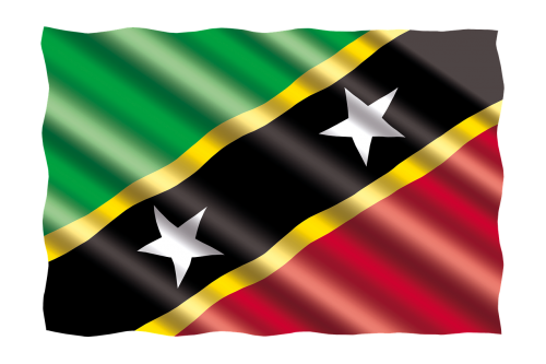 Tarptautinis, Vėliava, St-Kitts-And-Nep, Antilai
