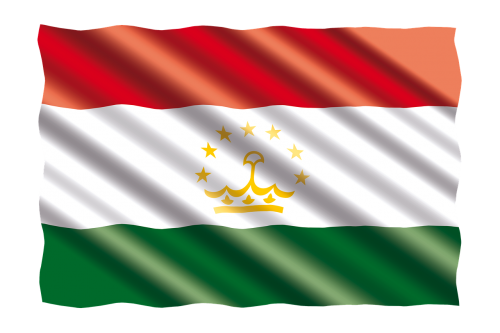 Tarptautinis, Vėliava, Tajikistanas