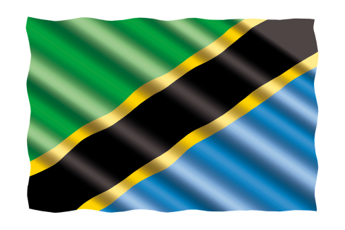 Tarptautinis, Vėliava, Tanzanija